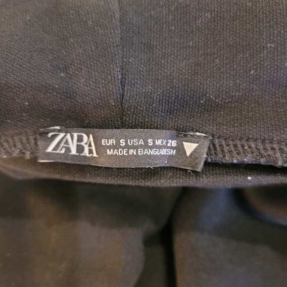 Zara 3/4 Sleeve Mock Neck Tunic Dress - Picture 6 of 6